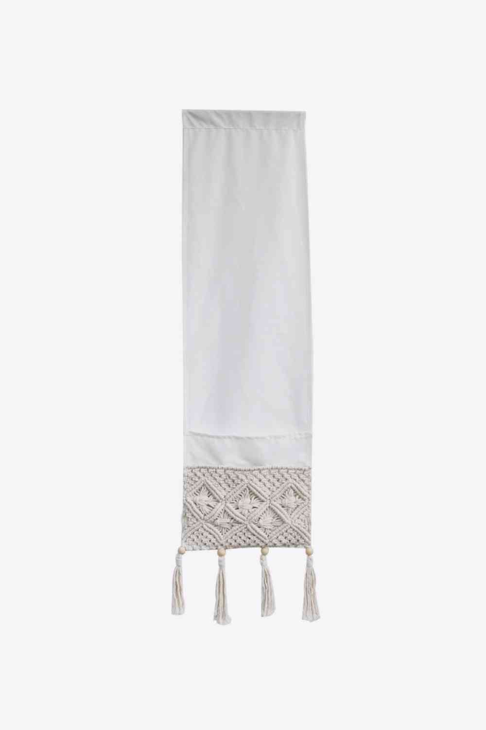 Macrame Sofa Armrest Magazine Holder - BloomBliss.com