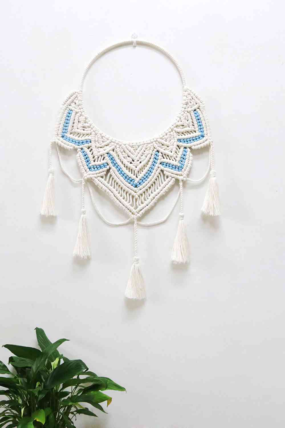 Macrame Wall Hanging with Tassel - BloomBliss.com