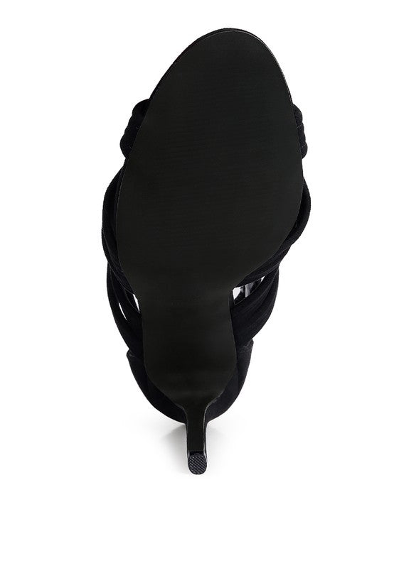 Melena High Heeled Bandage Sandals - BloomBliss.com