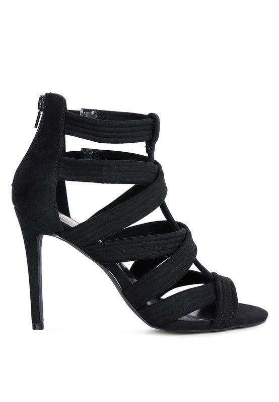 Melena High Heeled Bandage Sandals - BloomBliss.com