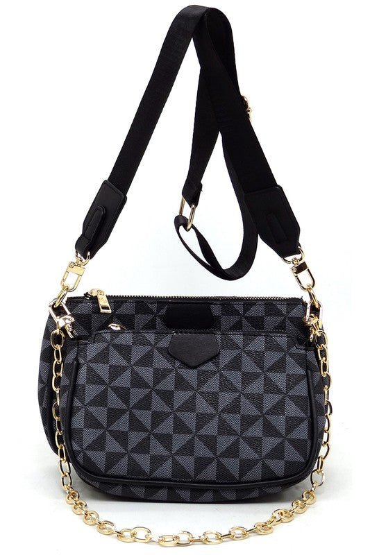Monogram 2-in-1 Crossbody Bag - BloomBliss.com
