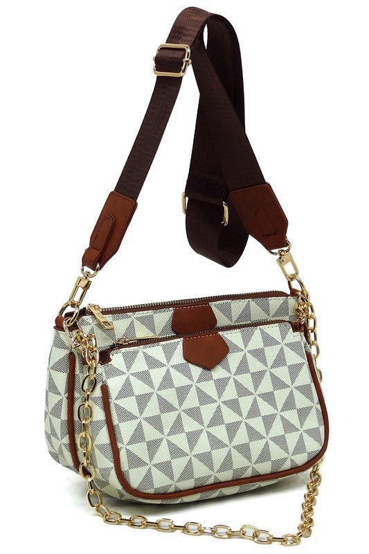 Monogram 2-in-1 Crossbody Bag - BloomBliss.com