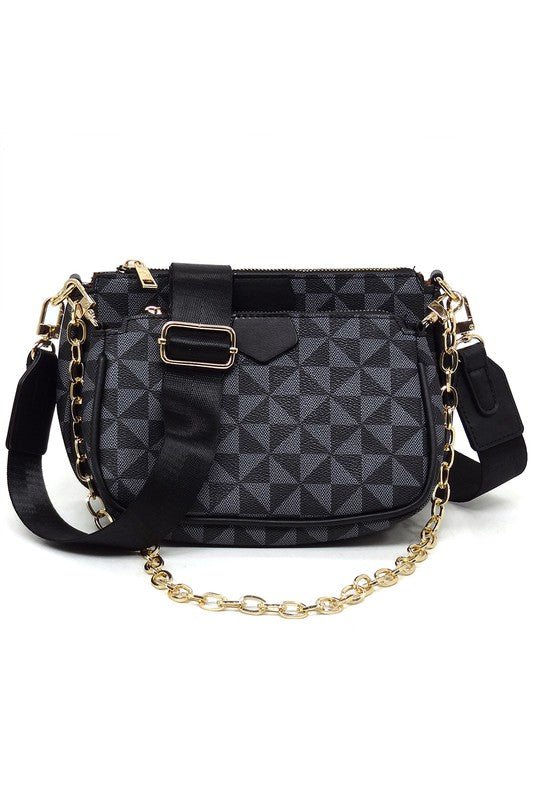 Monogram 2-in-1 Crossbody Bag - BloomBliss.com