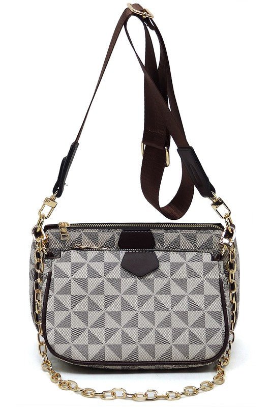 Monogram 2-in-1 Crossbody Bag - BloomBliss.com