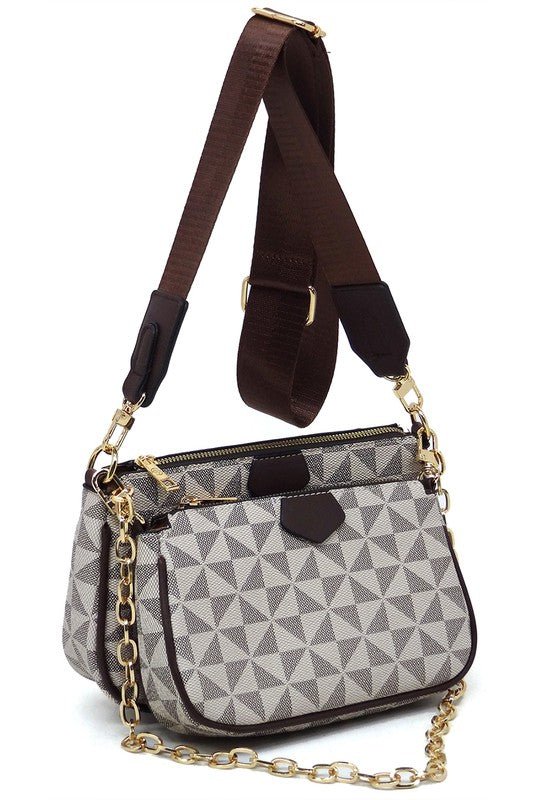 Monogram 2-in-1 Crossbody Bag - BloomBliss.com