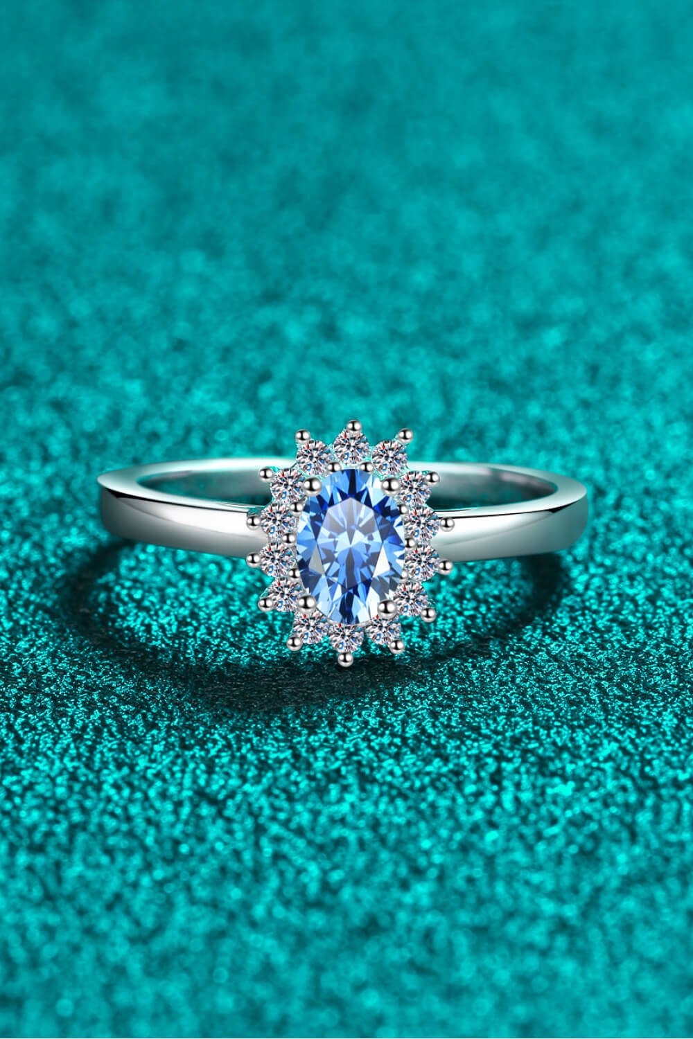 On My Own Moissanite Ring - BloomBliss.com