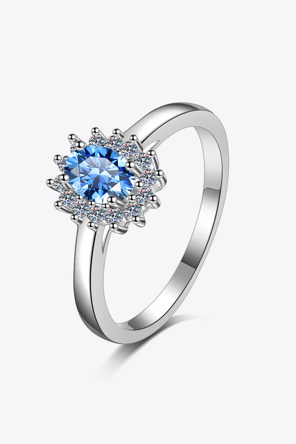 On My Own Moissanite Ring - BloomBliss.com