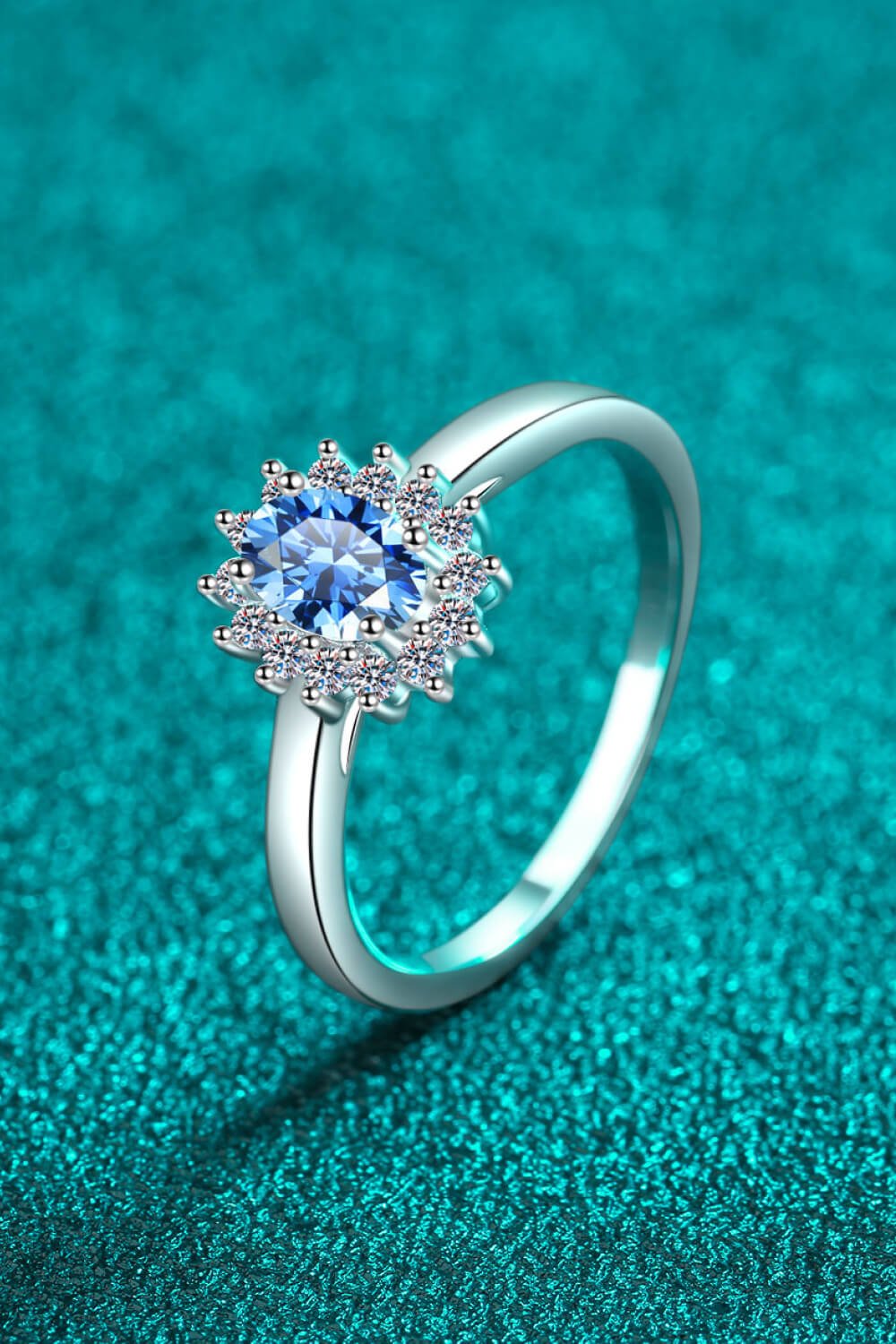 On My Own Moissanite Ring - BloomBliss.com
