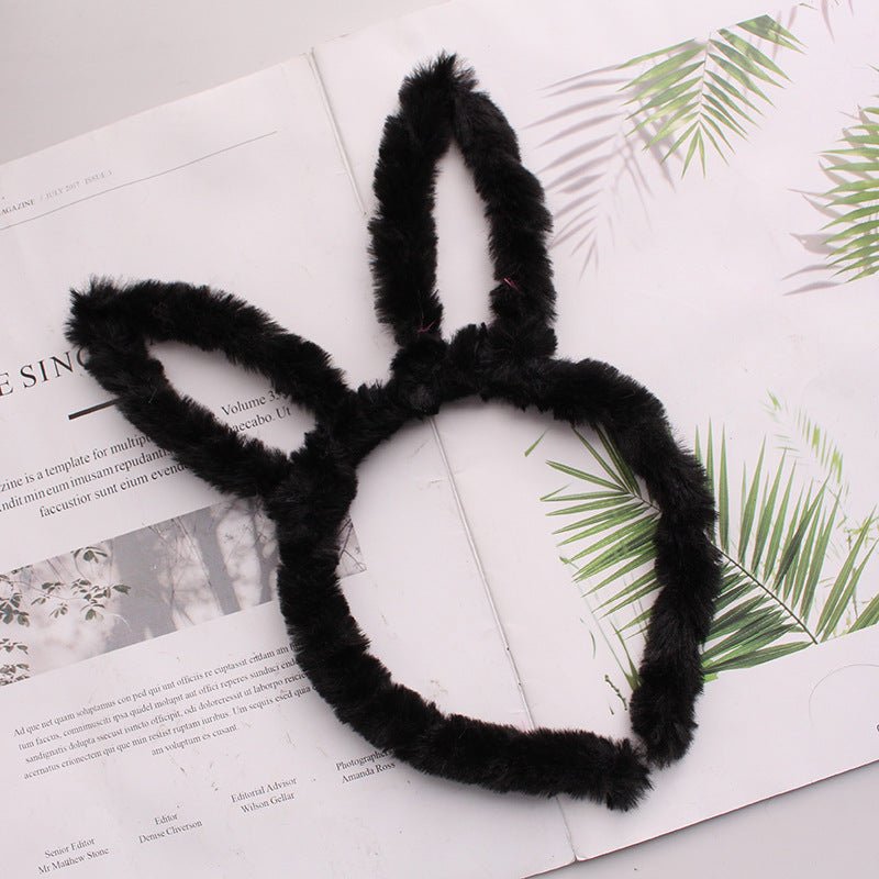 Plush Fuzzy Bunny Ears - BloomBliss.com
