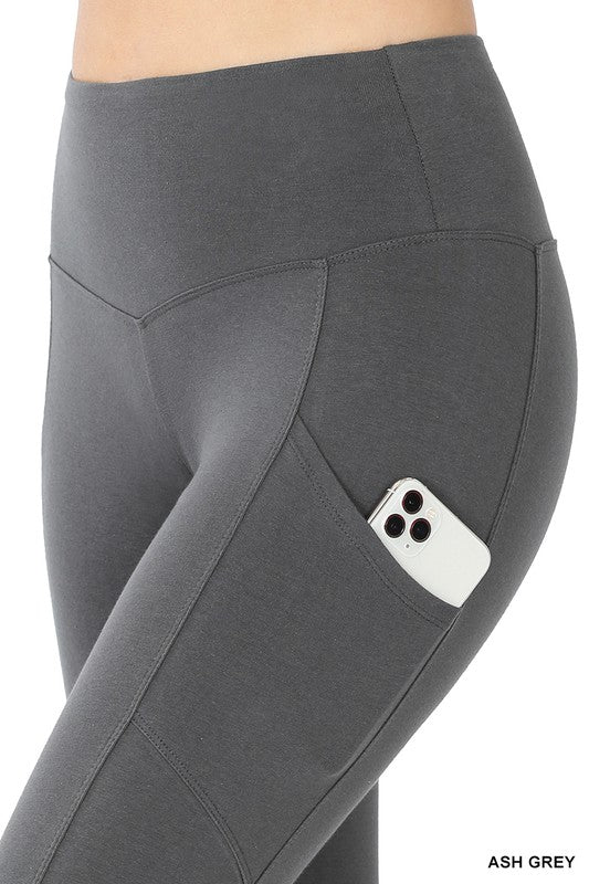 Pocket Full Length Leggings - BloomBliss.com