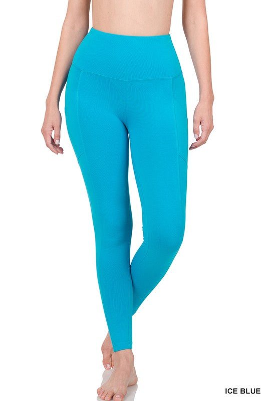 Pocket Full Length Leggings - BloomBliss.com