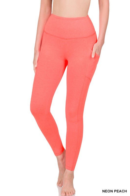 Pocket Full Length Leggings - BloomBliss.com