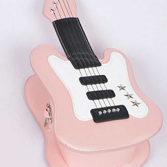 Pretty Pink Guitar Cross Body Bag - BloomBliss.com