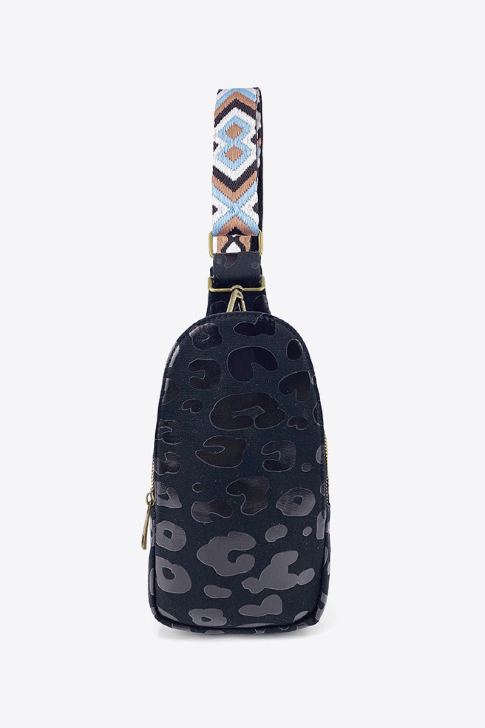 Printed PU Leather Sling Bag - BloomBliss.com