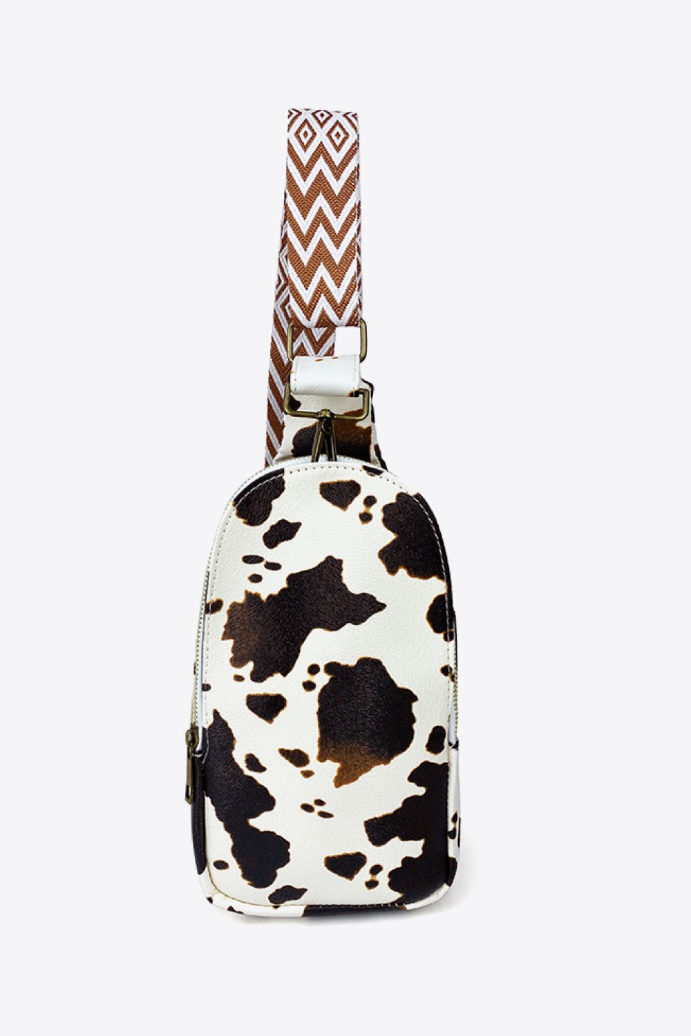 Printed PU Leather Sling Bag - BloomBliss.com