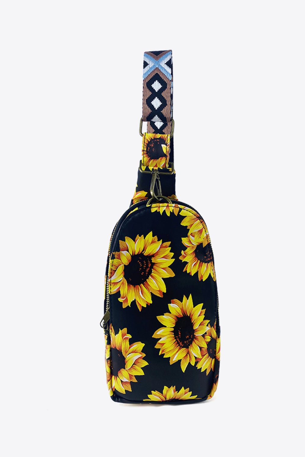 Printed PU Leather Sling Bag - BloomBliss.com