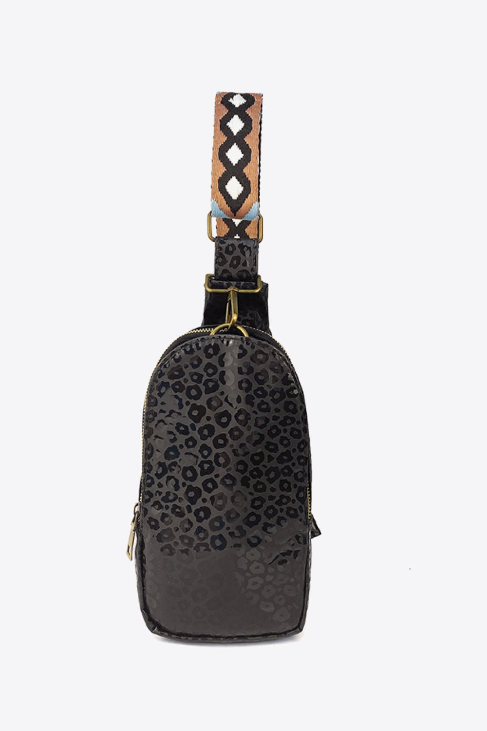Printed PU Leather Sling Bag - BloomBliss.com
