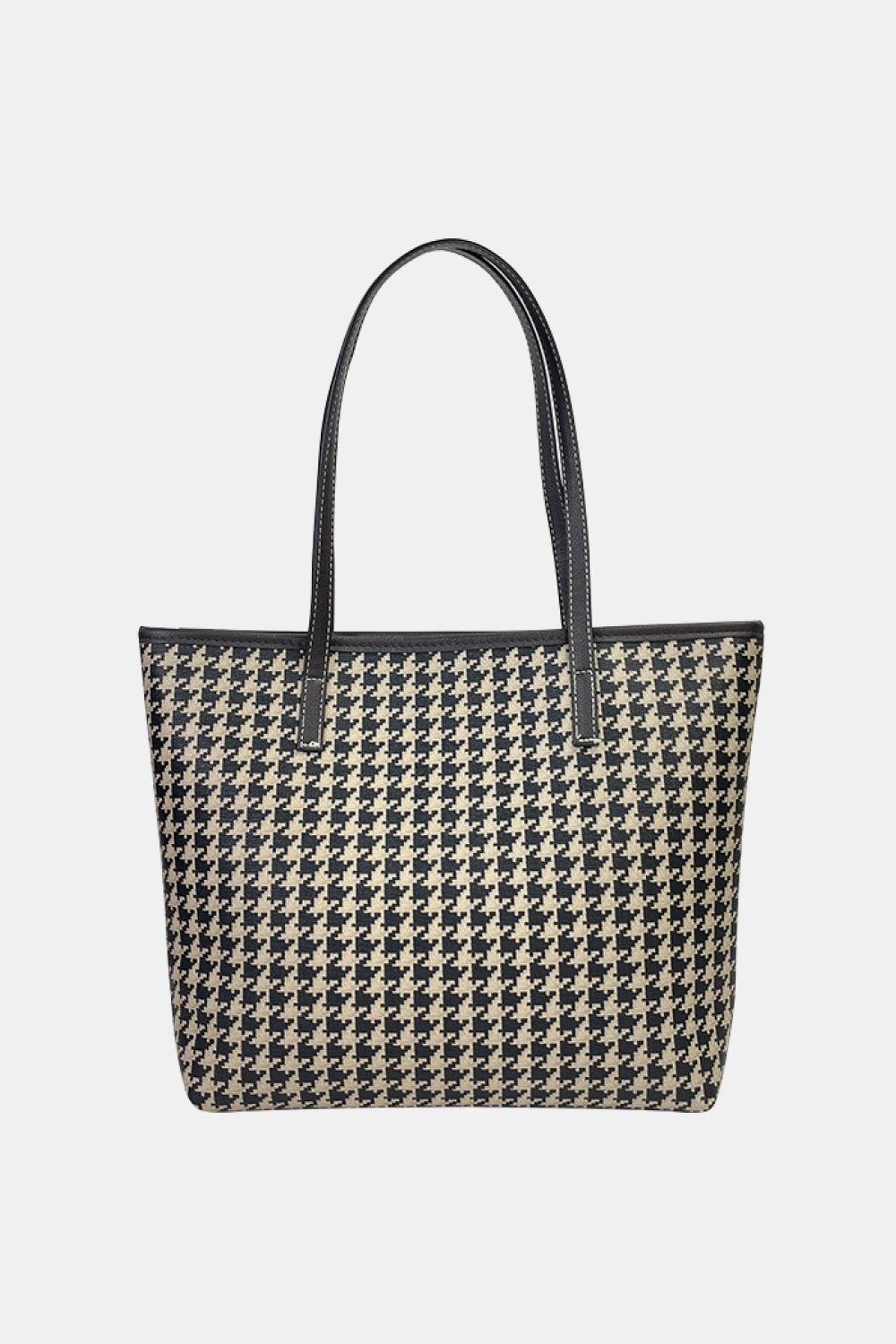 Printed PU Leather Tote Bag - BloomBliss.com