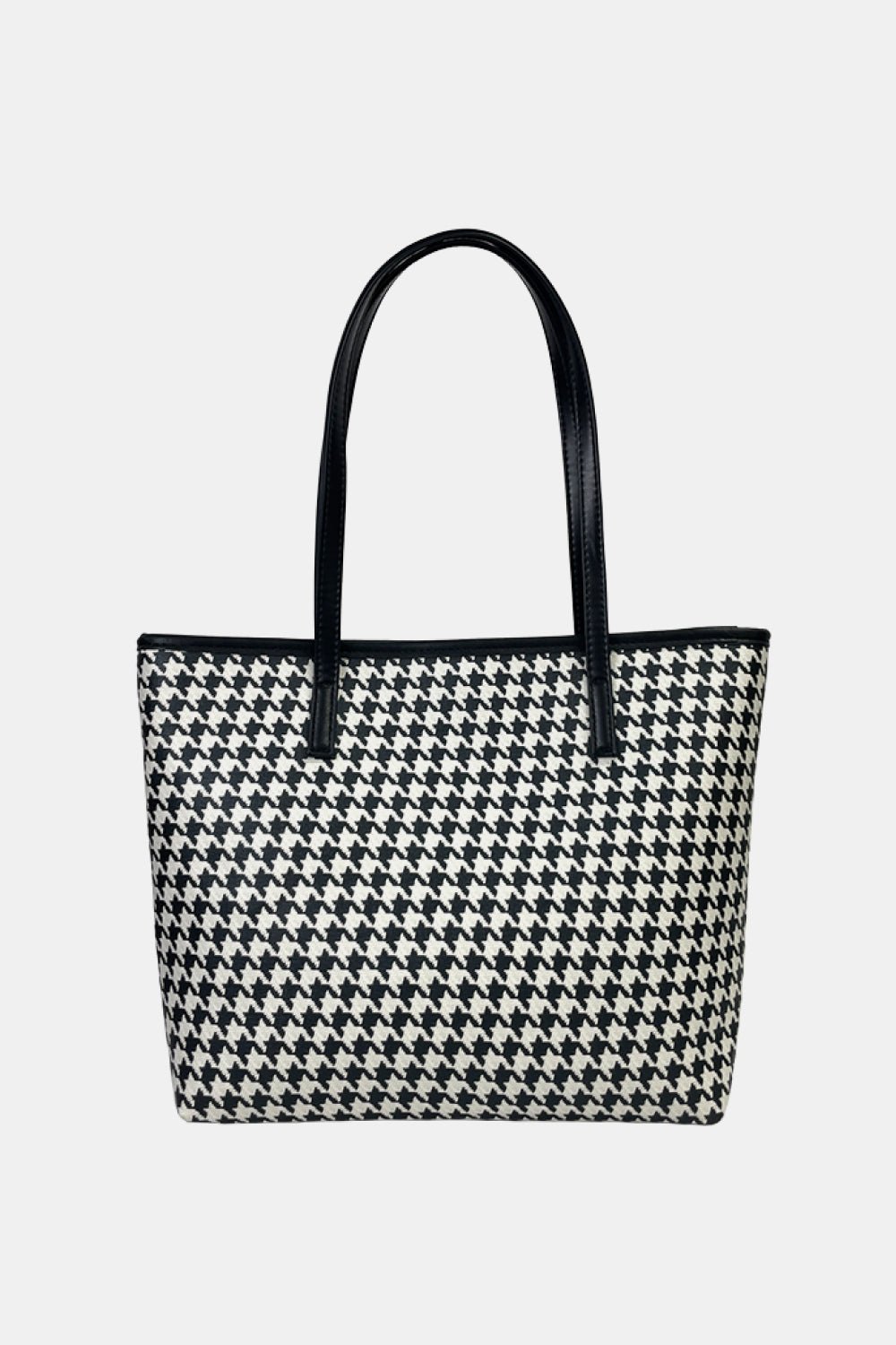 Printed PU Leather Tote Bag - BloomBliss.com