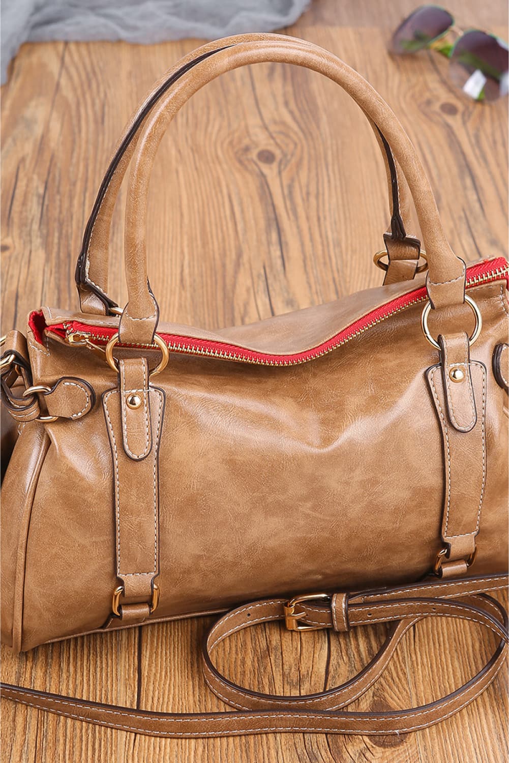 PU Leather Handbag - BloomBliss.com