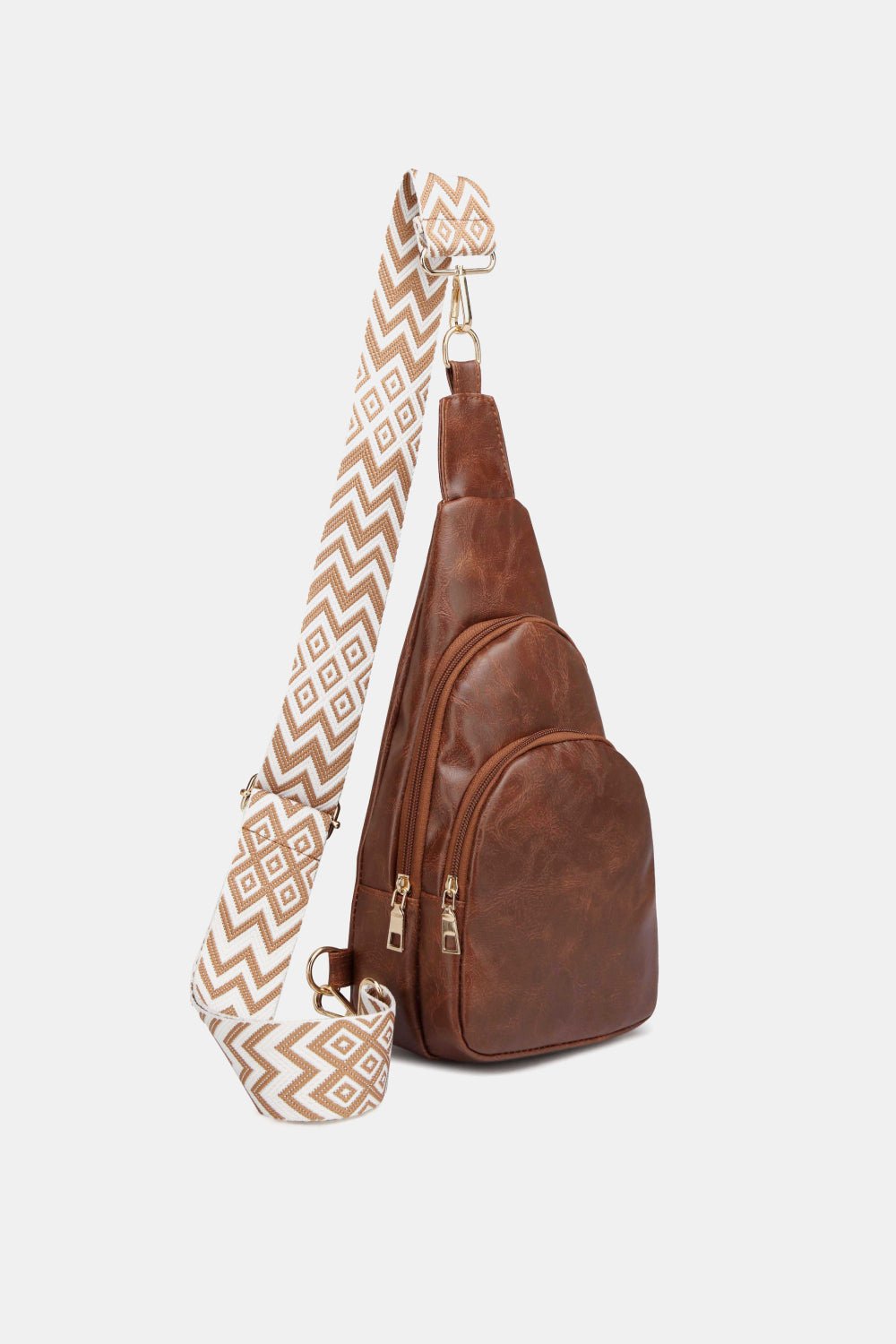 PU Leather Sling Bag - BloomBliss.com