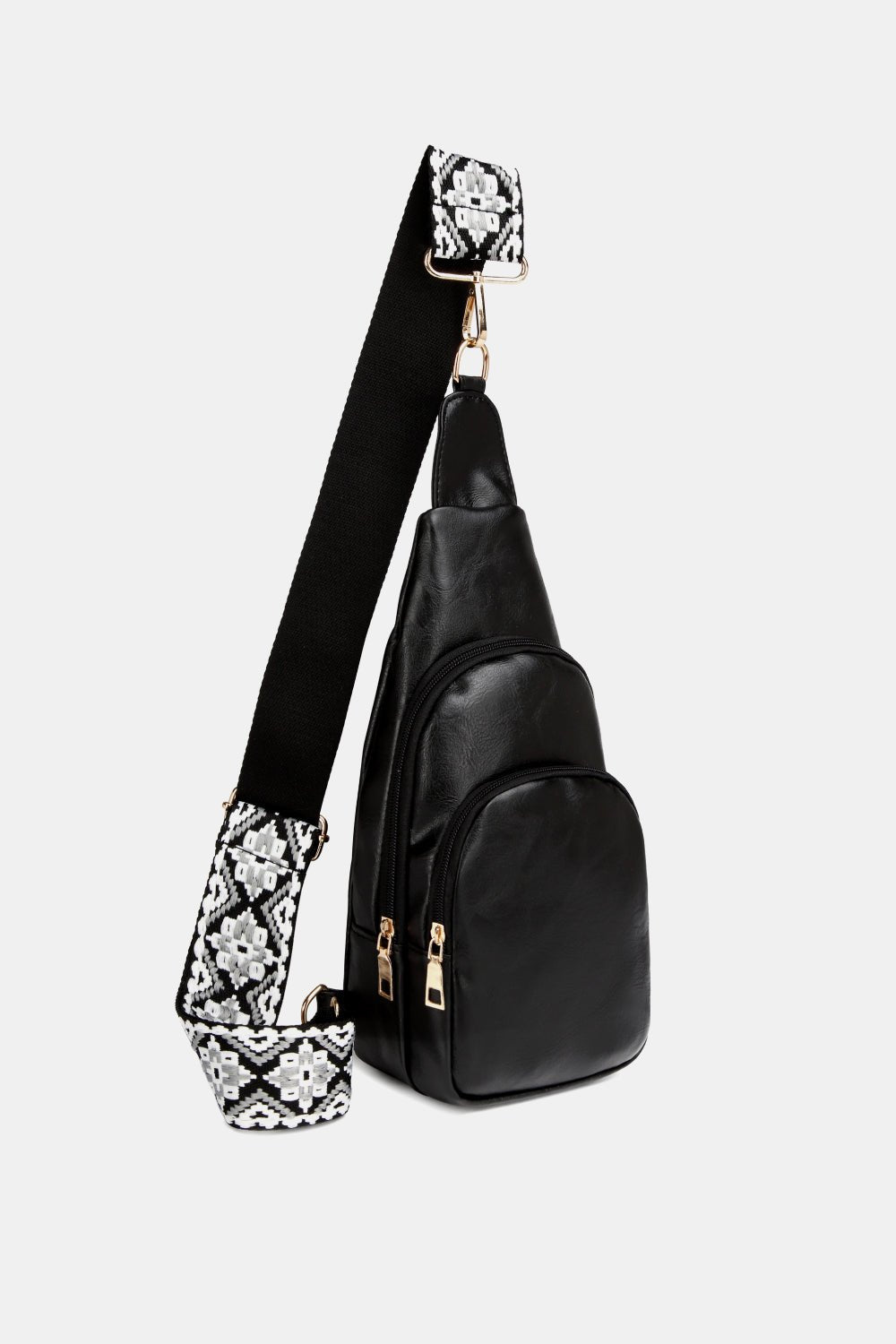 PU Leather Sling Bag - BloomBliss.com