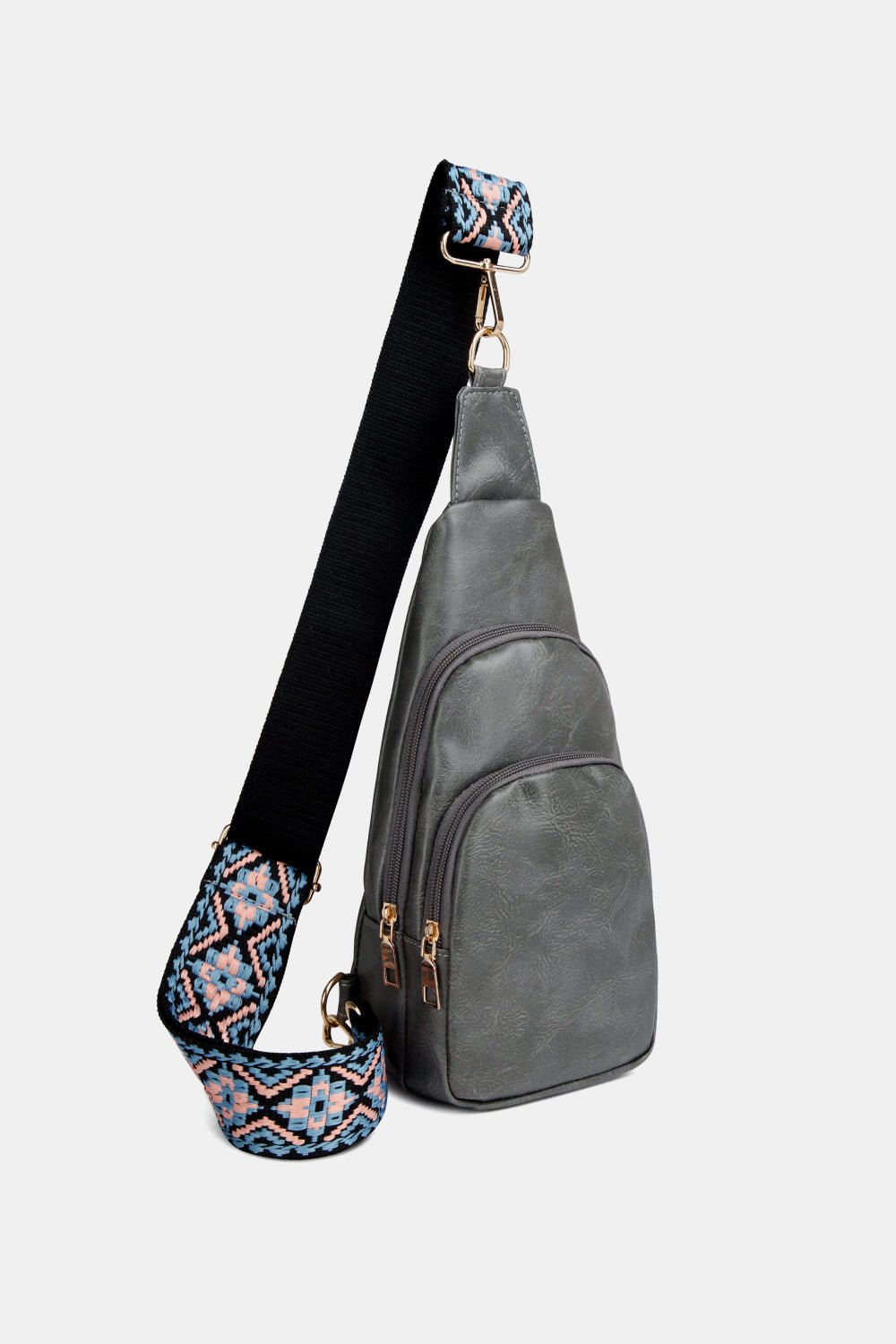 PU Leather Sling Bag - BloomBliss.com