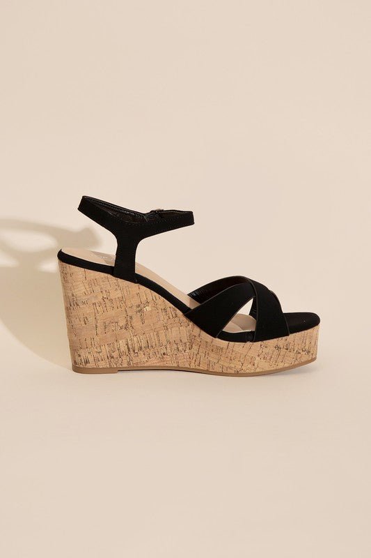 SEDONA-1 WEDGE HEEL SANDALS - BloomBliss.com