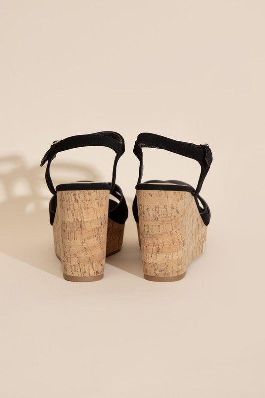 SEDONA-1 WEDGE HEEL SANDALS - BloomBliss.com