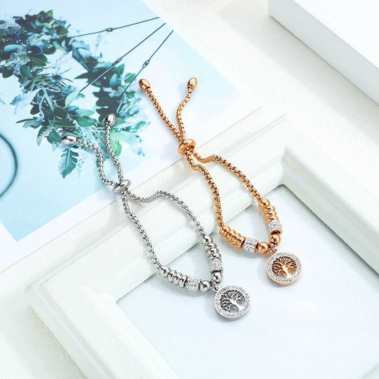 Tree of Life Adjustable Bracelet - BloomBliss.com