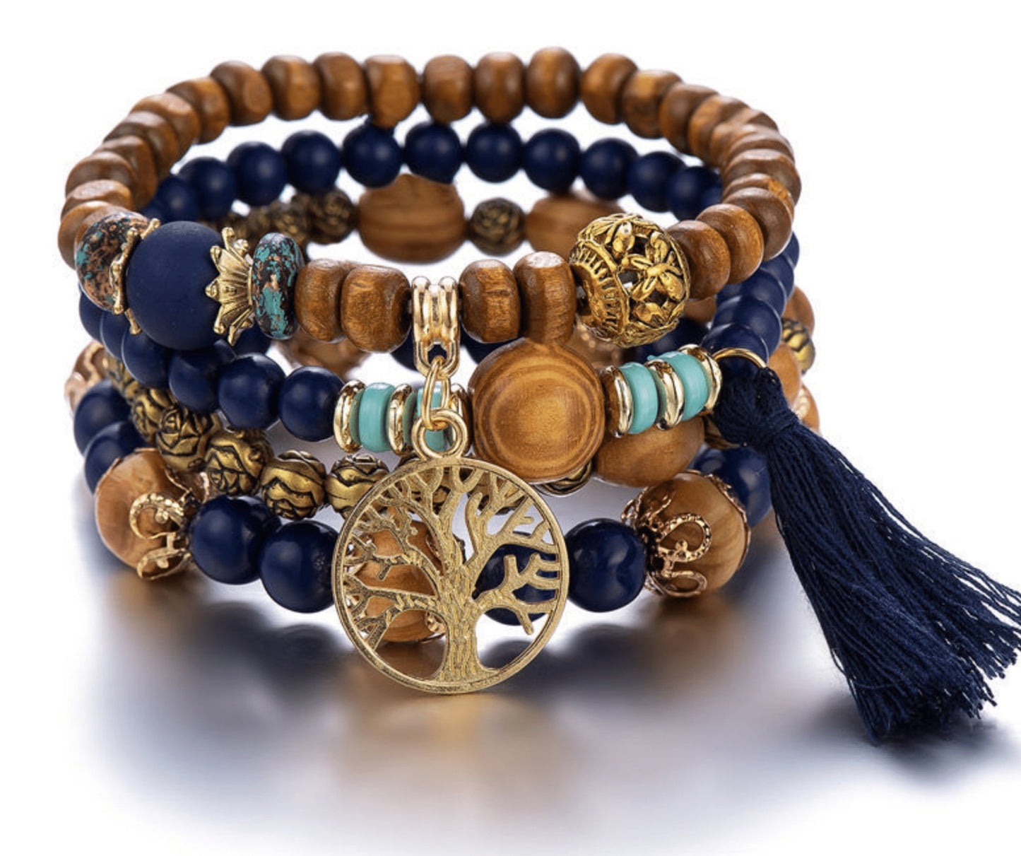 Tree of Life Beaded Multilayer Bracelet - BloomBliss.com