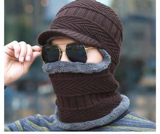 Winter Cap with Furry Lining - BloomBliss.com