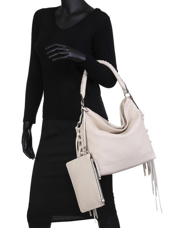 Women hobo bag finge purse - BloomBliss.com