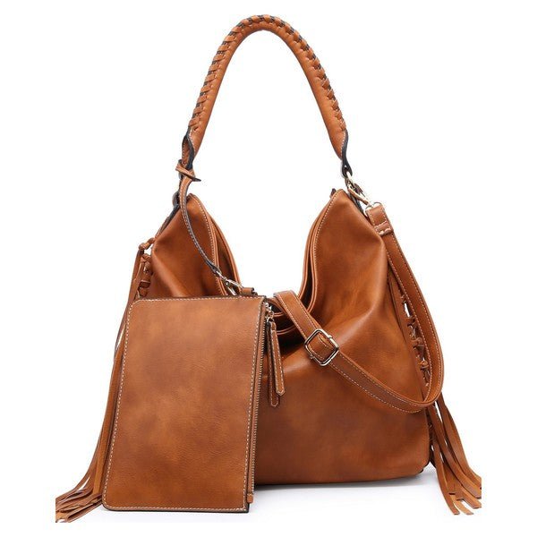 Women hobo bag finge purse - BloomBliss.com