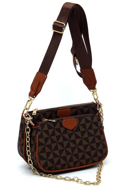 Monogram 2-in-1 Crossbody Bag