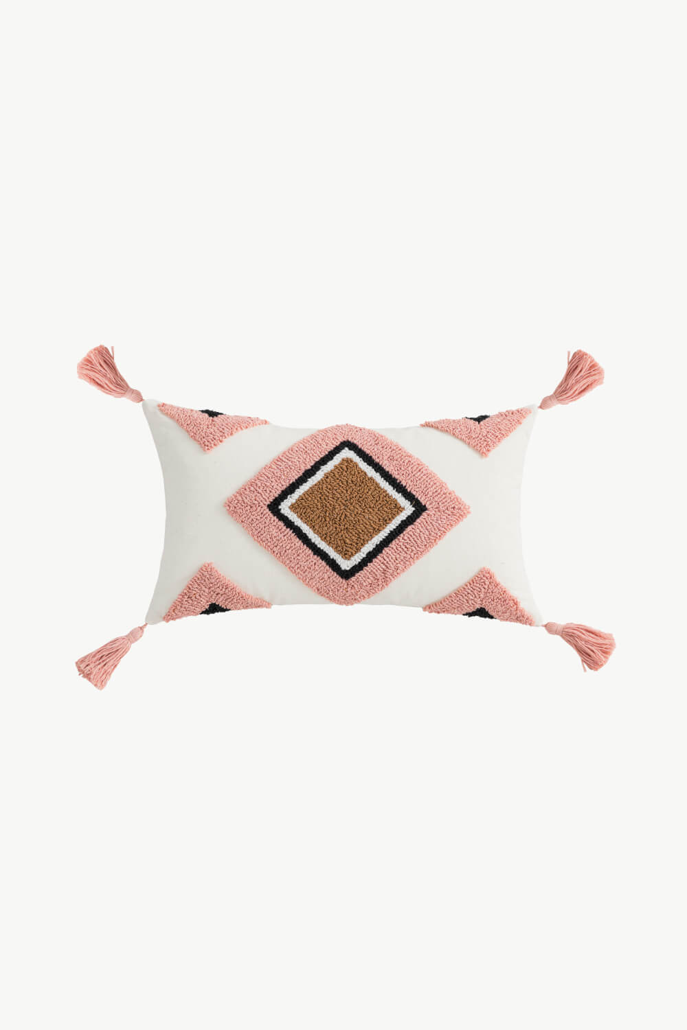 4 Styles Geometric Graphic Tassel Pillow Cover - BloomBliss.com
