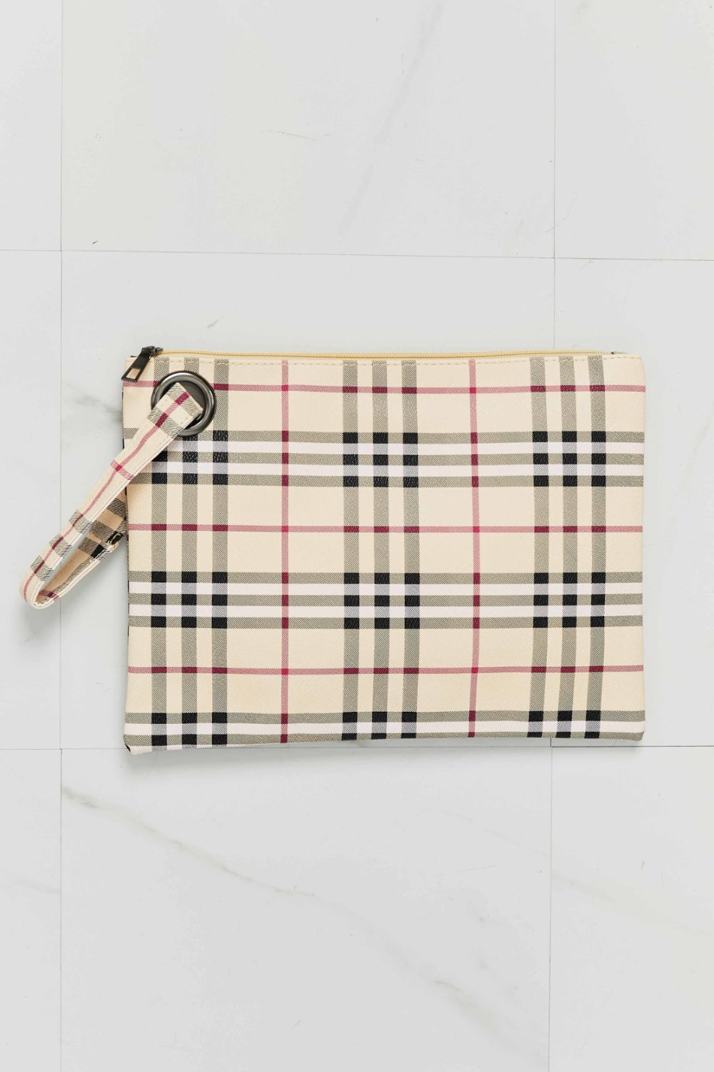 Carry Your Love Plaid Wristlet - BloomBliss.com