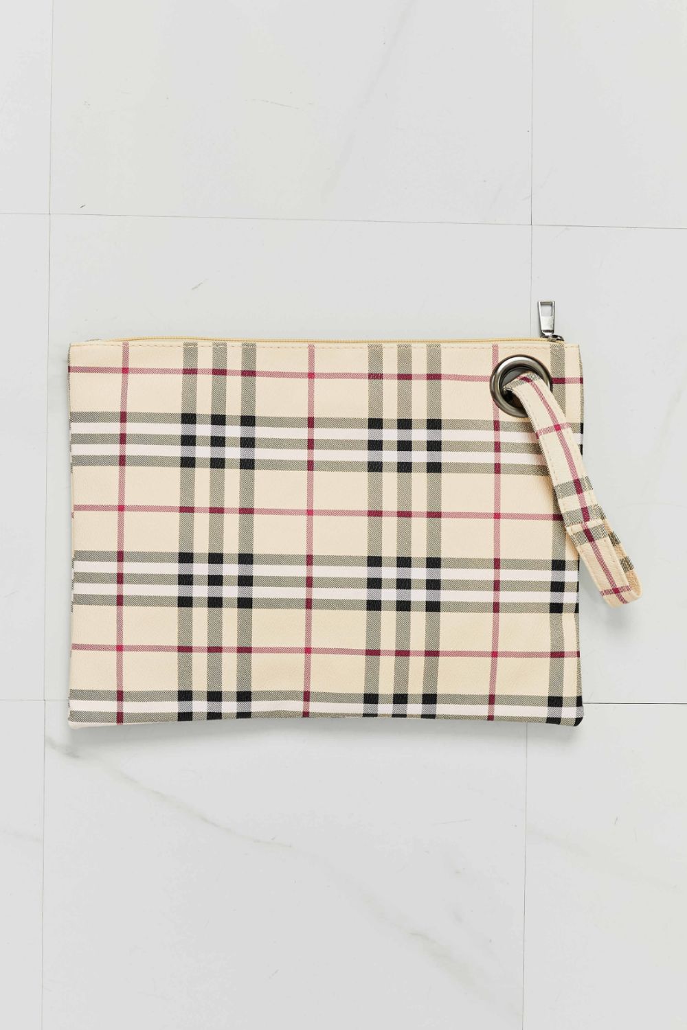 Carry Your Love Plaid Wristlet - BloomBliss.com