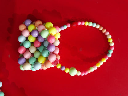 Colorful Bead Bag for Girls - BloomBliss.com