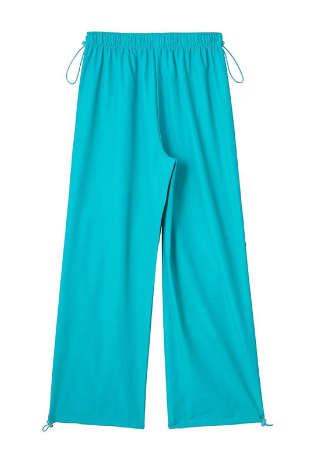 Drawstring Waist Pants with Pockets - BloomBliss.com