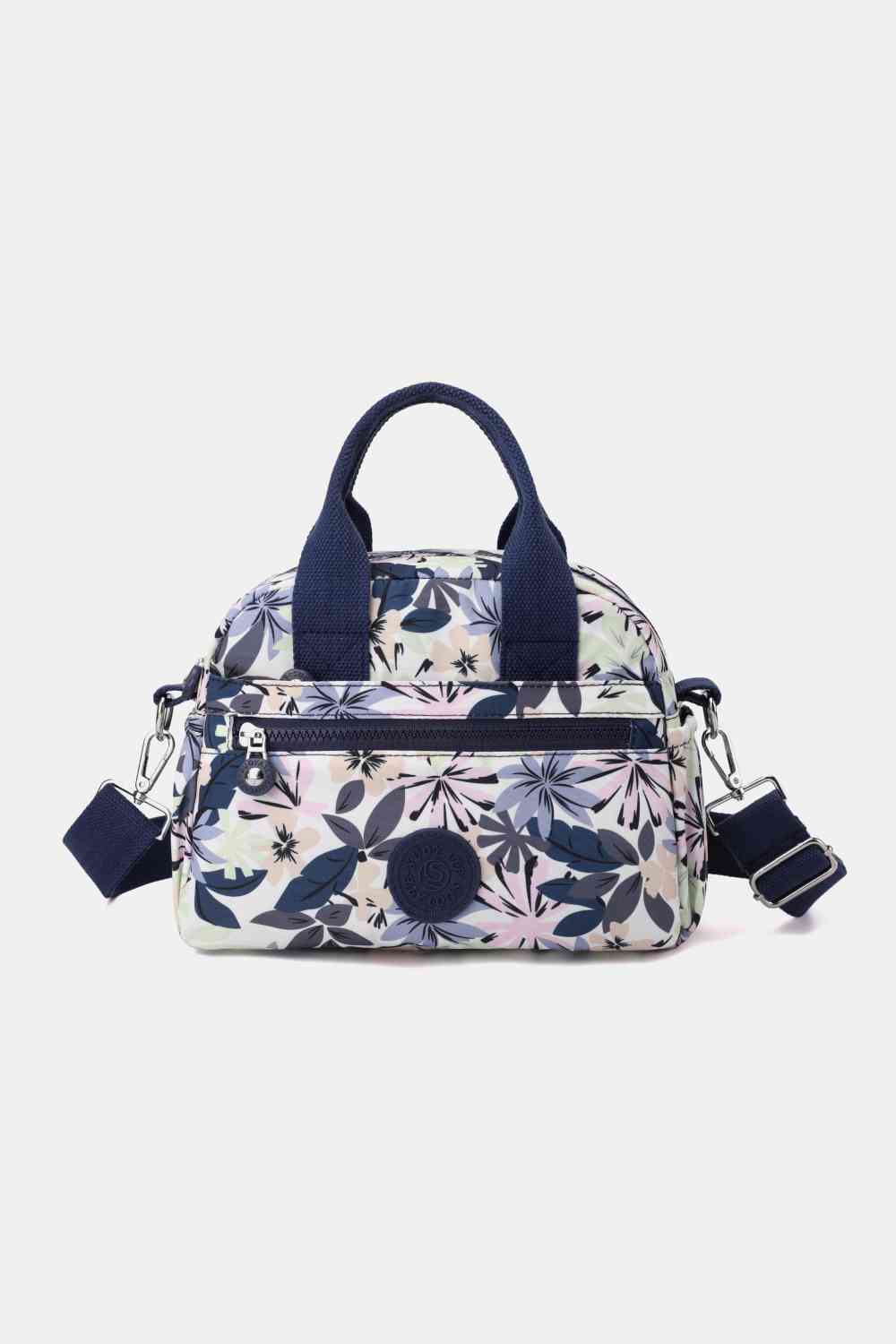Floral Nylon Handbag - BloomBliss.com