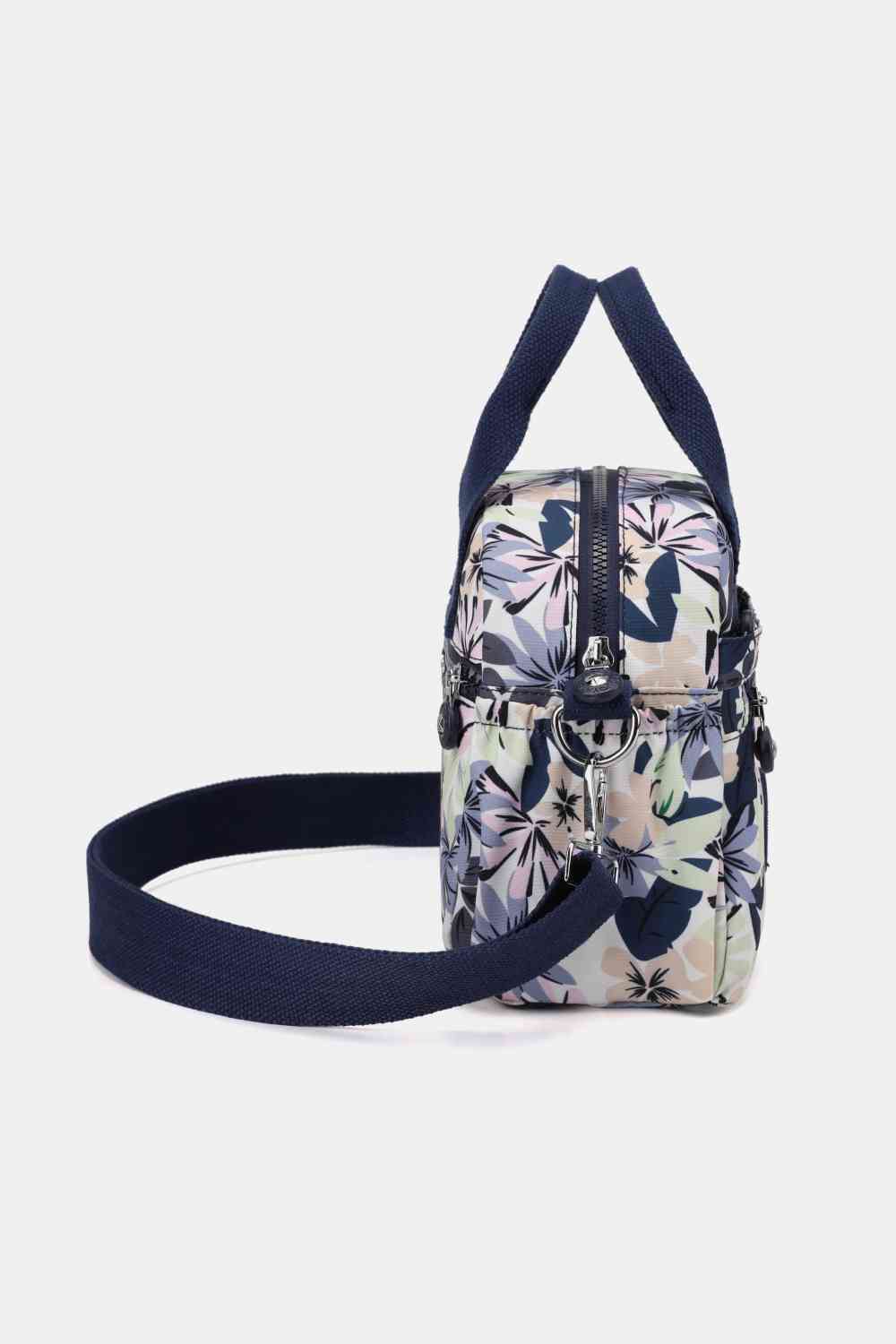 Floral Nylon Handbag - BloomBliss.com