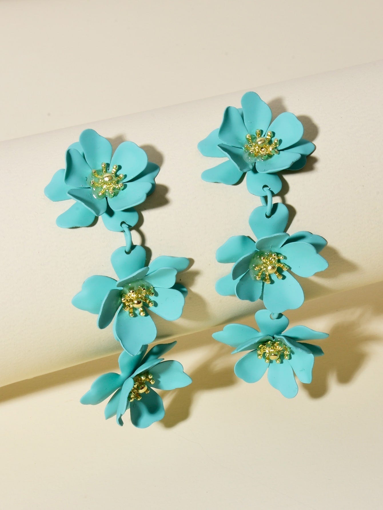 Pastel Flower Drop Earrings - BloomBliss.com