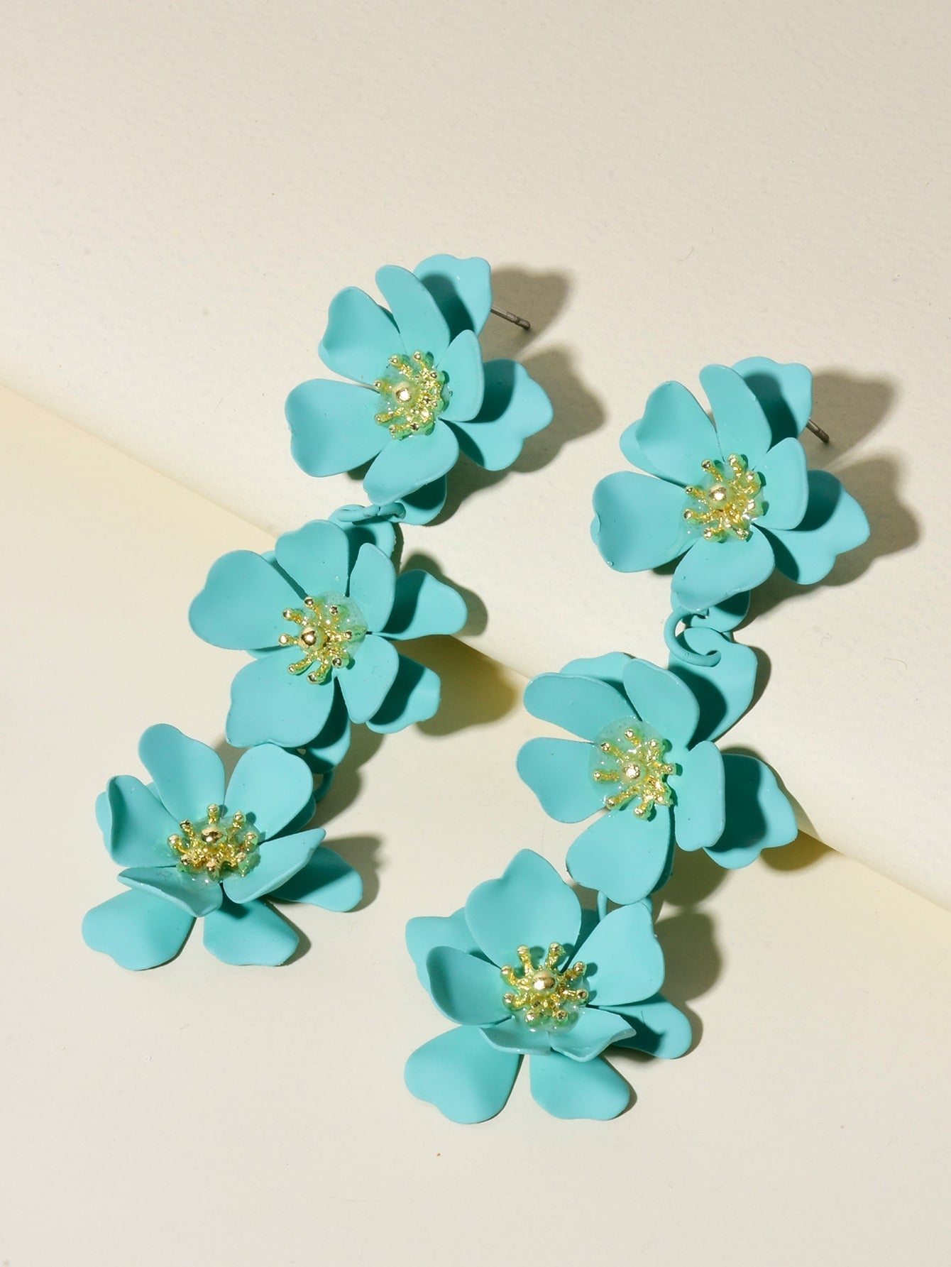 Pastel Flower Drop Earrings - BloomBliss.com