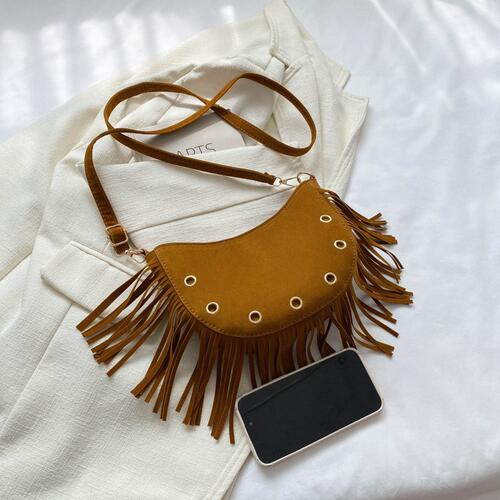 Fringe Detail Crossbody Bag - BloomBliss.com