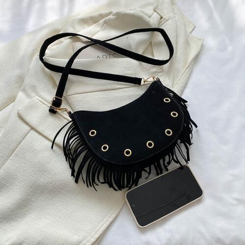 Fringe Detail Crossbody Bag - BloomBliss.com