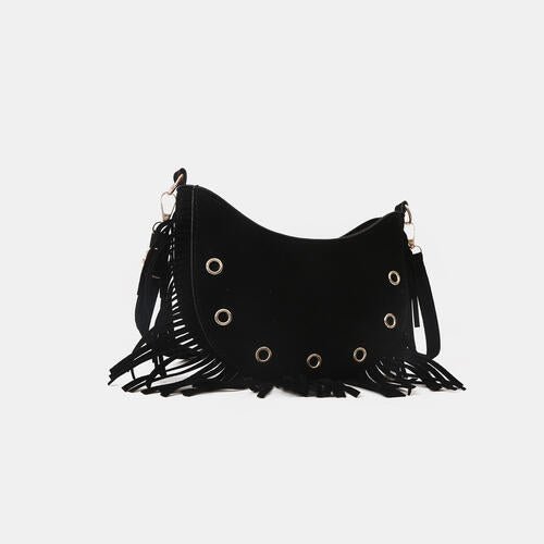 Fringe Detail Crossbody Bag - BloomBliss.com