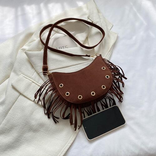 Fringe Detail Crossbody Bag - BloomBliss.com