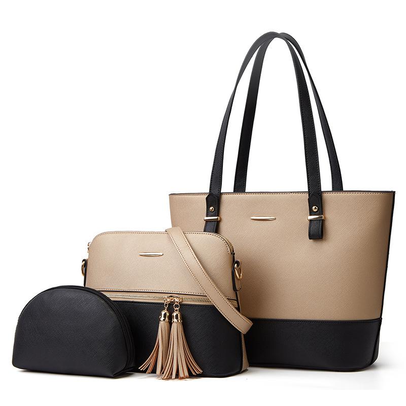 Graceful Lady 3 piece Tassel Handbag Set - BloomBliss.com