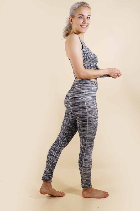 Gray Yoga 2pc Set - BloomBliss.com